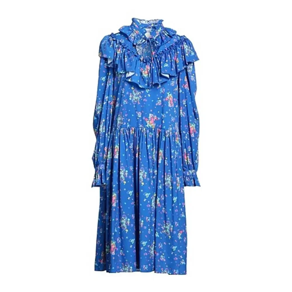 Andersson Bell Flower Bear Print‎ Ruffle Dress Size XS